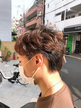 パーマ 阿部 美咲のヘアスタイル
