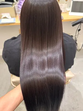 ロング カラー 中西 倖 美髪カラー /透明感カラーのヘアスタイル