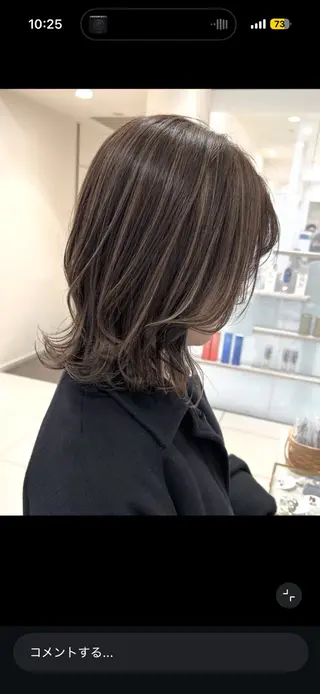 ミディアム カラーモデル募集✨️ YUKI🎀☁️のヘアスタイル