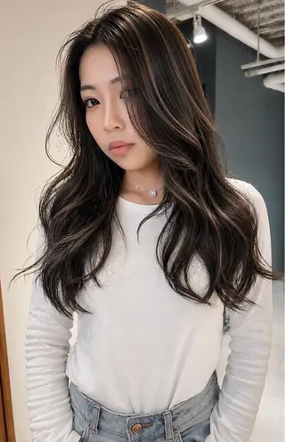 ロング カラー 【代表】高山 一真のヘアスタイル