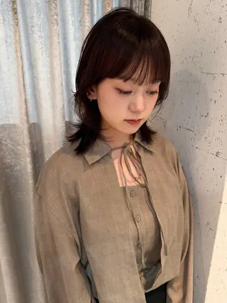 ミディアム カラー mai / linoah˚✧のヘアスタイル