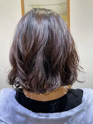 パーマ ☁️ボブパーマ/ 咲良🪄のヘアスタイル