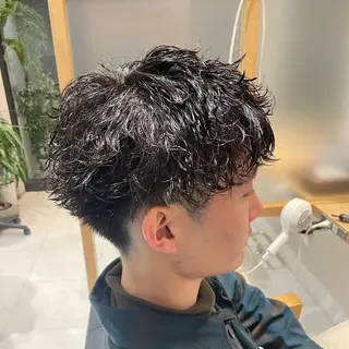 メンズ 守屋裕太/カット /パーマ/カラーのヘアスタイル