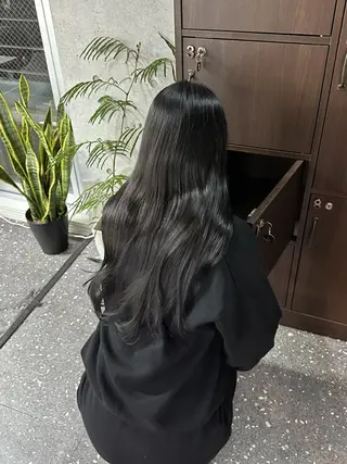 ロング カラー 要プライベートサロン vert🌿マルイ裏のヘアスタイル