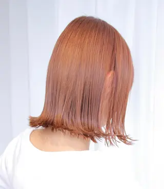 ミディアム カラー i'll 未空のヘアスタイル