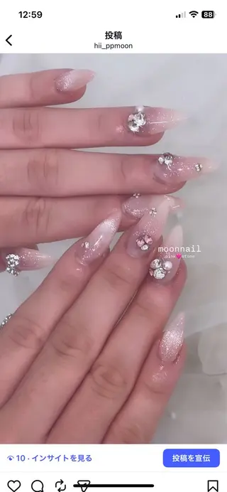 ネイル Moon nail salonのネイルデザイン