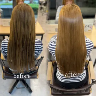 ロング 京谷 日向のヘアスタイル