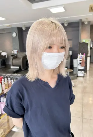 ショート レイヤー/艶髪カラー 森本くるみのヘアスタイル