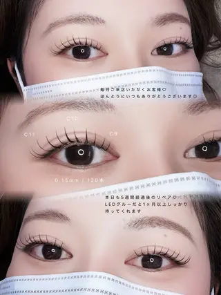 マツエク・マツパ eye salon markのマツエク・マツパデザイン