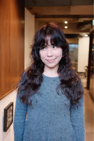 ロング パーマ 【お洒落パーマ】 Elme　肥塚康汰郎のヘアスタイル