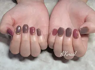 ネイル ネイル&巻き爪サロン AKnailのネイルデザイン