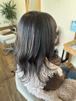 カラー Agu hair 木間のヘアスタイル