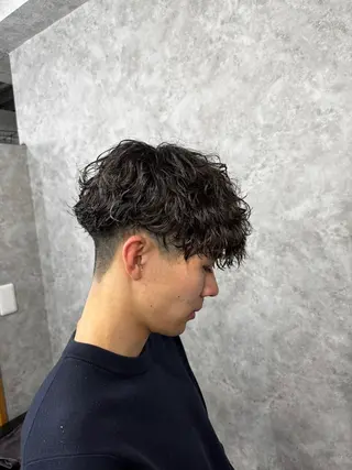 パーマ メンズ メンズパーマ特化 店長望月謙二郎のヘアスタイル