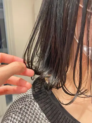 ミディアム カラー ハイトーン×似合わせ 🌱中川慎之介のヘアスタイル