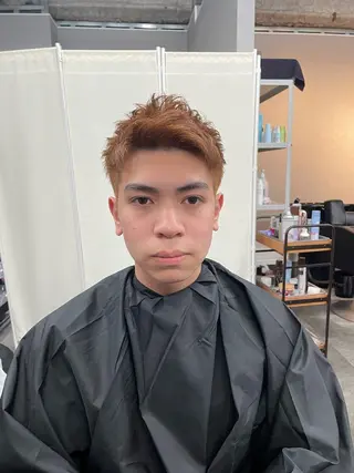 カラー メンズ 🌻ミラクル美容師 🌻✨クッポ✨のヘアスタイル