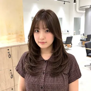 ロング ながい りな···⟡.·*.のヘアスタイル