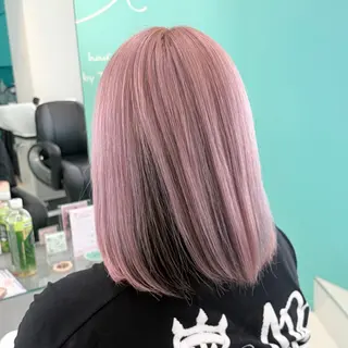 ミディアム デザインカラー/ ボブ/Natsukiのヘアスタイル