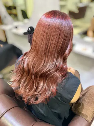 ロング カラー レイヤーカット ショート/宮本洋介のヘアスタイル