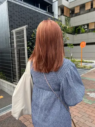 ミディアム カラー ムラコシヒカリ lapenseeのヘアスタイル