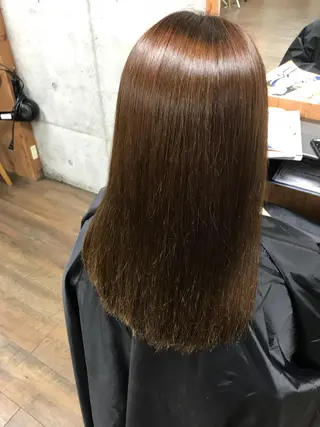 セミロング パーマ Satsuki ✂︎♡のヘアスタイル