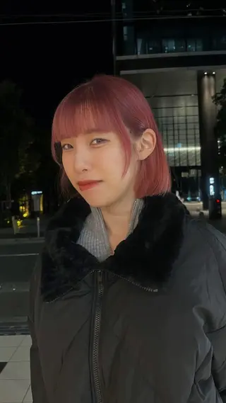 ショート カラー 柔らかい艶暖色 レイヤー🫧姫汝のヘアスタイル