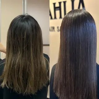 ロング くせ改善師 髪質改善師ゴトウのヘアスタイル