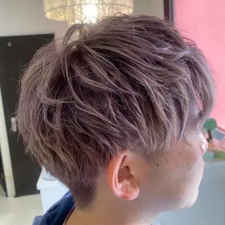 ショート カラー メンズ 沼田 孝志のヘアスタイル