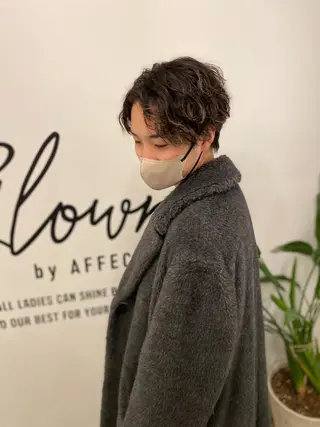 ショート glowm店長 加藤翔太のヘアスタイル