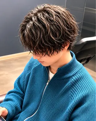 パーマ メンズ 【札幌メンズ特化】 つばさ🔥のヘアスタイル