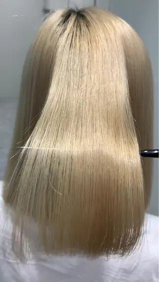 ミディアム 🪞透明感カラー🫧 縮毛矯正🥇かずきのヘアスタイル