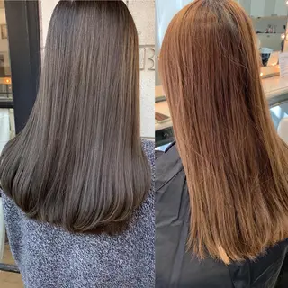 ロング カラー パーマ ヘアアレンジ メンズ キッズ ネイル マツエク・マツパ アイブロウ hiro【沿線で叶う 似合わせhair】のヘアスタイル