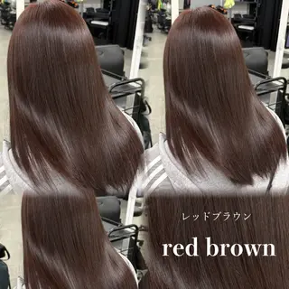 ミディアム カラー 💕мei 透明感カラー💕のヘアスタイル