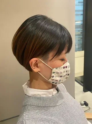 ショート unopulir 景山 凌のヘアスタイル