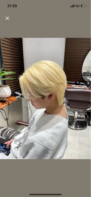 ショート 高橋 駿斗のヘアスタイル