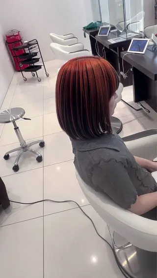 ミディアム earth甲府昭和店 東 允のヘアスタイル