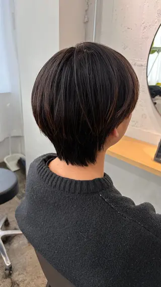メンズ 透明感カラー さきのヘアスタイル