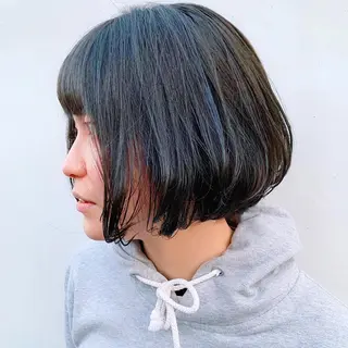 ショート カラー 中川 竜誠のヘアスタイル