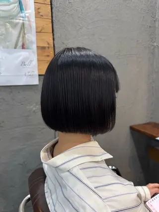 ショート 髪質改善カラー透明感 ダブルカラー幕田のヘアスタイル