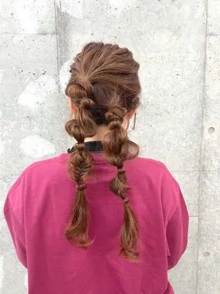 ロング 💙OUD 仲本七星💙のヘアスタイル