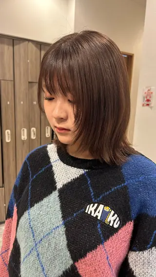 ミディアム nanako /レイヤーカットのヘアスタイル