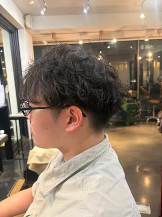 パーマ 田邉 莉陸のヘアスタイル