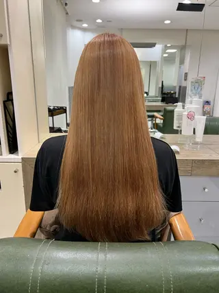 ロング カラー 花森 捺巳のヘアスタイル