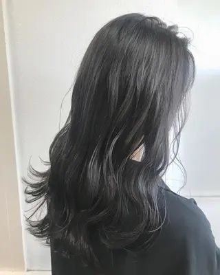 ミディアム カラー ヘアアレンジ GiseL天神カラー 髪質改善/ブリーチのヘアスタイル