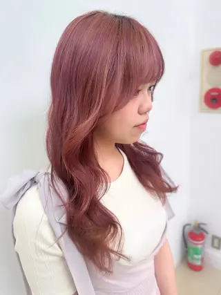 セミロング カラー 柔らか透明感カラー/ 内田圭祐のヘアスタイル