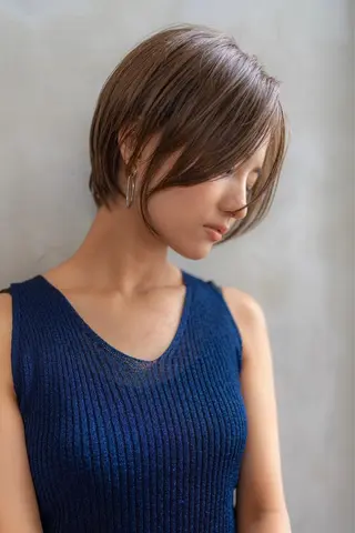 ショート カラー 🉐レイヤー/塩見 弘樹🉐渋谷のヘアスタイル