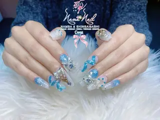 セミロング Linanail Nambaのマツエク・マツパデザイン