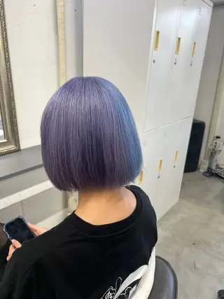 ショート ハイトーンカラー 坂本 翼のヘアスタイル