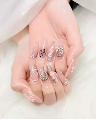 ロング カラー hiro koのネイルデザイン