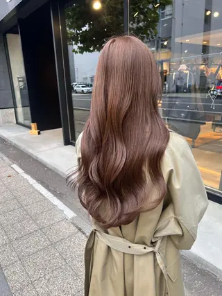 ロング カラー 寺山 雄哉のヘアスタイル
