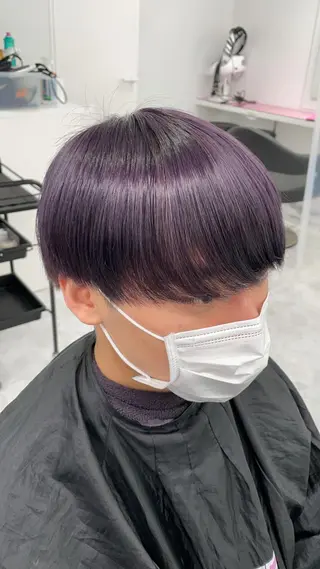 ミディアム カラー パーマ ヘアアレンジ メンズ キッズ メンズ特化美容師 aiの眉毛・アイブロウイメージ